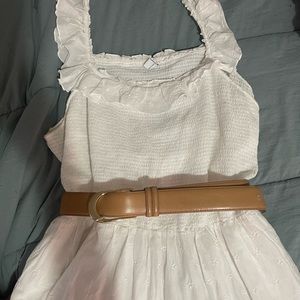 Long white dress size XXL from old navy!